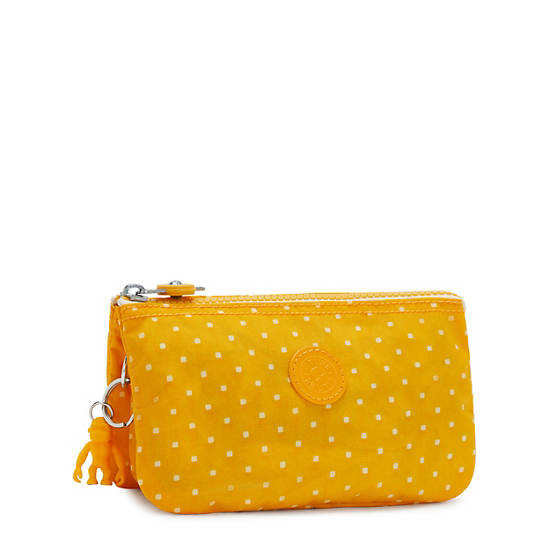 Kipling Creativity Large Printed Kese Çanta Sarı | TR 1488KO